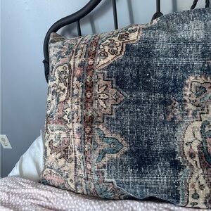 Vintage Style Rug oversized Pillow